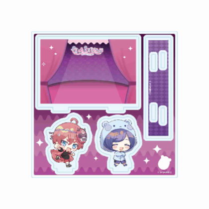 アクリルスタンドプレート まいまいまいごえん 43 シンタ&ワタル(ミニキャライラスト) (亞克力立板舞舞園 43 Shinta & Wataru（迷你人物插畫）)