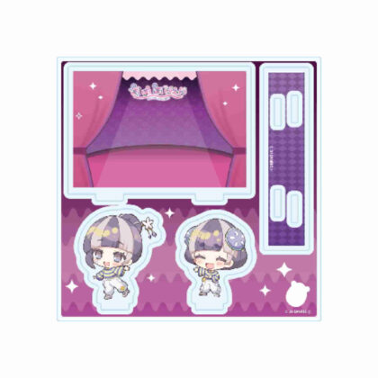 アクリルスタンドプレート まいまいまいごえん 47 ライオン&ライム(ミニキャライラスト) (亞克力立板 Maimai Maigoen 47 Lion & Lime (迷你人物插畫))
