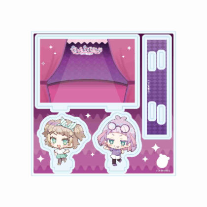 アクリルスタンドプレート まいまいまいごえん 48 ユズリハ&マドカ(ミニキャライラスト) (亞克力立板舞舞園 48 Yuzuriha & Madoka（迷你人物插畫）)