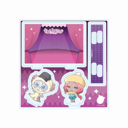 アクリルスタンドプレート まいまいまいごえん 50 ダイヤ&アキ(ミニキャライラスト) (亞克力立板Maimai Maigoen 50 Diamond＆Aki（迷你人物插圖）)