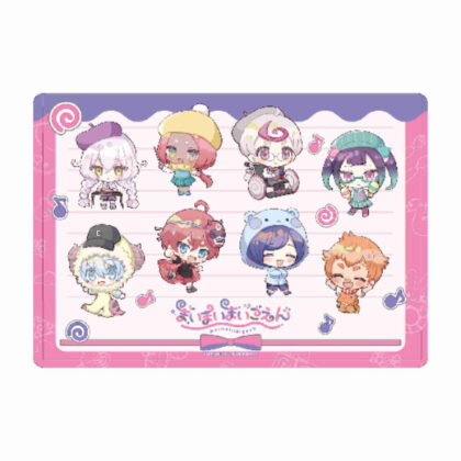 キャラクリアケース まいまいまいごえん 09 デザインA(ミニキャライラスト) (角色透明盒 舞舞舞園 09 設計 A（迷你角色插畫）)