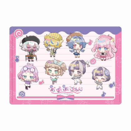 キャラクリアケース まいまいまいごえん 10 デザインB(ミニキャライラスト) (人物透明盒 Maimai Maigoen 10 Design B（迷你人物插畫）)