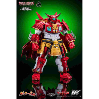 DRAGON HORSE×IRON ROMANCE WORKSHOP 超機列伝シリーズ ゲッター赤鬼 変形可動フィギュア (DRAGON HORSE×IRON ROMANCE WORKSHOP 超鬼列傳系列 蓋特赤鬼 可變形可動人偶)