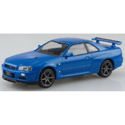 楽プラ スナップキットニッサン R34 スカイライン GT-R(ベイサイドブルー) (Rakupla Snap 套件 Nissan R34 Skyline GT-R（海灣藍）)