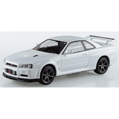 楽プラ スナップキットニッサン R34 スカイライン GT-R(ホワイト) (Rakupla Snap 套件 Nissan R34 Skyline GT-R（白色）)
