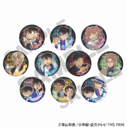 名探偵コナン トレーディング缶バッジ ジャンクフード (名偵探柯南貿易罐徽章垃圾食品)