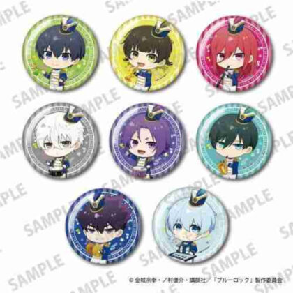 TVアニメ｢ブルーロック｣トレーディングきらきら缶バッジ マーチングバンド Ver. Pack (TV 動畫“Blue Rock”貿易閃閃發光罐徽章行進樂隊包 Ver.)