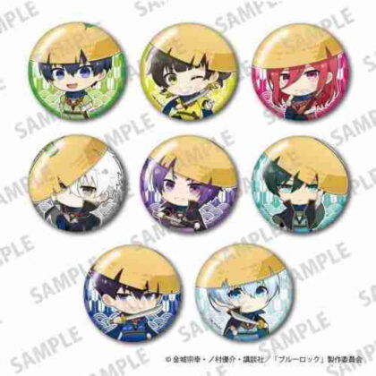 TVアニメ｢ブルーロック｣トレーディングきらきら缶バッジ風来坊 Ver. Pack (TV 動畫「Blue Rock」貿易閃閃發光罐徽章風雷坊 Ver.)