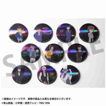 ｢名探偵コナン｣ おおきなきらきらランダム缶バッジ夜景ver. PACK (《名偵探柯南》大號閃閃發光隨機罐徽章夜景版)