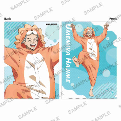 WIND BREAKER A4クリアファイル パジャマパーティーver.梅宮一 (WIND BREAKER A4 透明檔案睡衣派對 ver.)