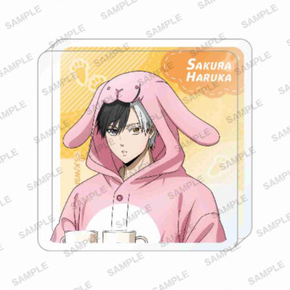 WIND BREAKER miniアクリルブロック パジャマパーティーver. 桜遥 (WIND BREAKER 迷你壓克力塊睡衣派對 佐倉遙 ver.)