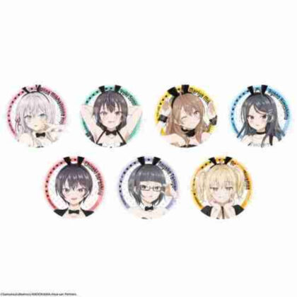 ｢時々ボソッとロシア語でデレる隣のアーリャさん｣トレーディング缶バッジ バニーver. (「有時會用俄語脫口而出的隔壁艾莉亞小姐」交易可以徽章兔子ver.)
