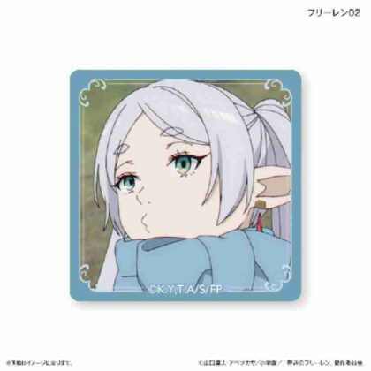 葬送のフリーレン スクエアガラスマグネット フリーレン02 (葬禮 Freelen 方形玻璃磁鐵 Freelen 02)