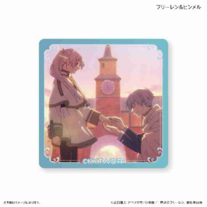 葬送のフリーレン スクエアガラスマグネット フリーレン&ヒンメル (葬禮 Freelen 方形玻璃磁鐵 Freelen & Himmel)
