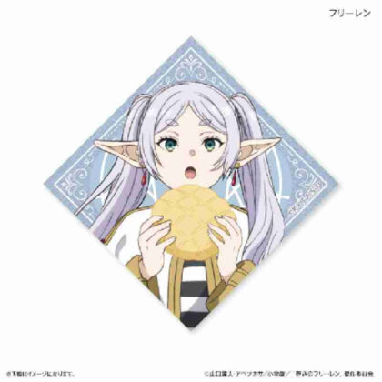葬送のフリーレン キラキラタイル風ステッカー フリーレン (葬禮 Freelen 閃光磁磚風格貼紙 Freelen)