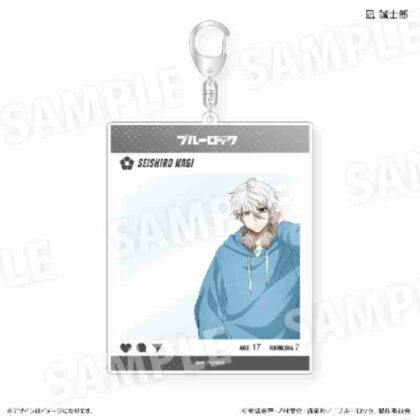 ブルーロック SNS風アクリルキーホルダー 凪誠士郎 (Blue Rock SNS風格壓克力鑰匙圈 凪徵四郎)