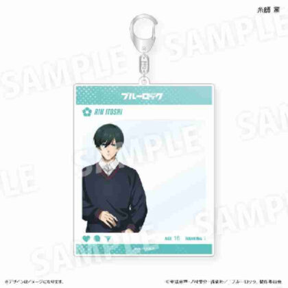 ブルーロック SNS風アクリルキーホルダー 糸師凛 (Blue Rock SNS風格壓克力鑰匙圈 Rin Itoshi)