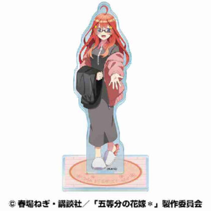 五等分の花嫁* アクリルスタンド(おかえり) ⑤中野五月 (精華五胞胎* 壓克力支架（歡迎回來） ⑤ 中野皋月)