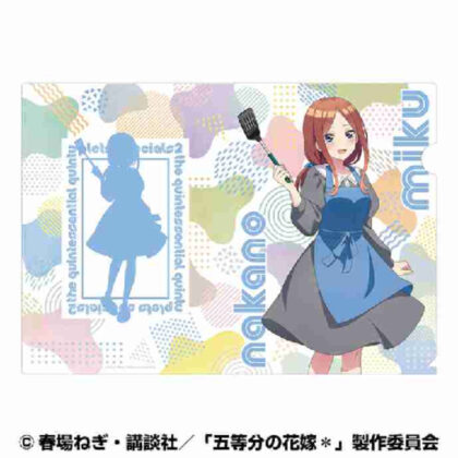 五等分の花嫁* A4クリアファイル(おかえり) ③中野三玖 (精華五胞胎* A4透明資料夾（歡迎回來）③中野未來)