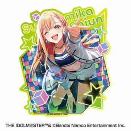 学園アイドルマスター トラベルステッカー ⑦紫雲清夏