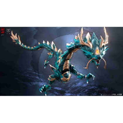 ZEN Of Collectible(蔵道模型) 神獣シリーズ CD-DB-01 蒼龍 合金可動フィギュア (ZEN Of Collectible (倉堂模型) 神獸系列 CD-DB-01 蒼龍合金可動人偶)