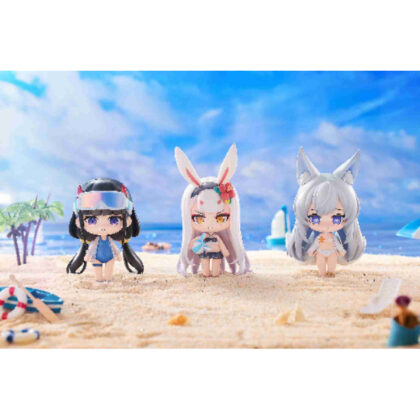 HanaBee Azur Lane 夏の水着Q版フィギュア Vol.1 3体セット (HanaBee 碧藍航線 夏日泳裝 Q 版手辦 Vol.1 3 件套)