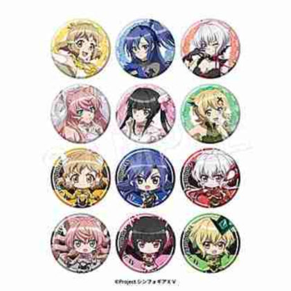 (s)戦姫絶唱シンフォギアXV トレーディング缶バッジ 天使と悪魔Ver. 送料別880円