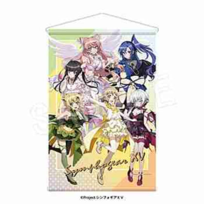 (s)戦姫絶唱シンフォギアXV B2タペストリー 天使と悪魔Ver. 送料別880円