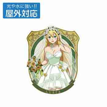 (s)ソードアート・オンライン 描き下ろし リーファ 屋外対応ステッカー ウェディングドレスVer. 送料別880円