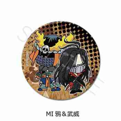 (s)幽☆遊☆白書 3way缶バッジ MI 鴉&武威 送料別880円