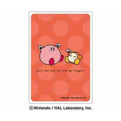 カービィ play with ワドルディ キャラクタースリーブミニ ENS-11 いただきまーす!(まんぷく)