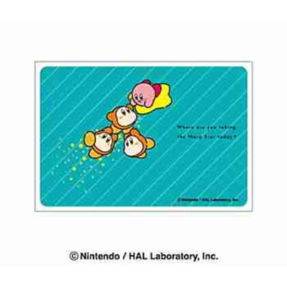 カービィ play with ワドルディ キャラクタースリーブミニ ENS-13 ワープスターにのって(4にん)