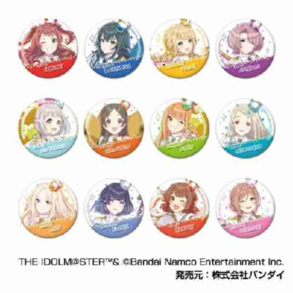 (s)CANバッジ 学園アイドルマスター (単品統一JAN) 送料別880円