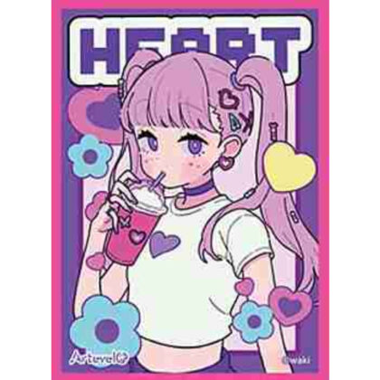 Arteveloカードスリーブ わき ｢Heart｣(art-003)