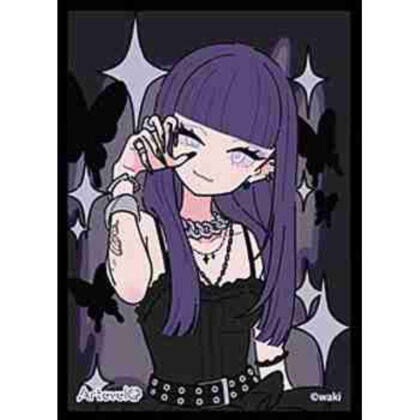Arteveloカードスリーブ わき ｢黒蝶｣(art-004)