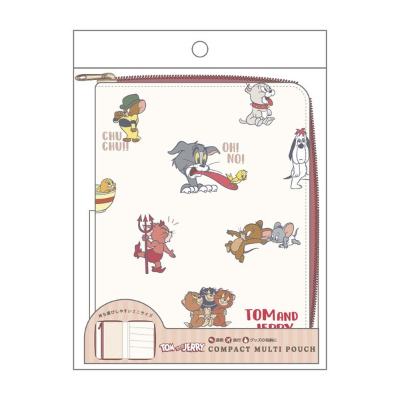 Tom and Jerry Compact Multi-Pouch Friends (トムとジェリー コンパクトマルチポーチ Friends) - Image 2