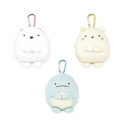 (2月新発売 すみっコぐらし カラビナ付きぬいぐるみファスナーマスコット しろくま - すみっコぐらし カラビナ付きぬいぐるみファスナーマスコット しろくま 2月新発売) - Image 4