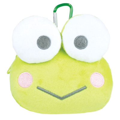 Arriving in late February: Sanrio Characters Kerokerokeroppi Plush Zipper Mascot with Carabiner - Sanrio Characters Kerokerokeroppi Plush Zipper Mascot with Carabiner Arriving in late February (2月下旬入荷 サンリオキャラクターズ カラビナ付きぬいぐるみファスナーマスコット けろけろけろっぴ - サンリオキャラクターズ カラビナ付きぬいぐるみファスナーマスコット けろけろけろっぴ 2月下旬入荷)