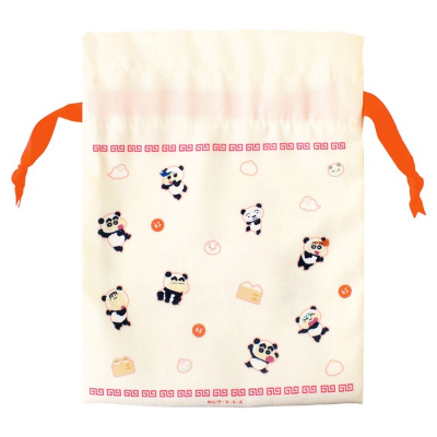 Crayon Shin-chan Drawstring Pouch Chinese Shin-chan/Panda - Drawstring Pouch Chinese Shin-chan/Panda (クレヨンしんちゃん 巾着ポーチ 中華しんちゃん/パンダ - 巾着ポーチ 中華しんちゃん/パンダ) - Image 3