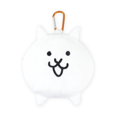 Coming in late January: The Battle Cats Plush Zipper Mascot with Carabiner, Cat - Coming in late January: The Battle Cats Plush Zipper Mascot with Carabiner, Cat (1月下旬入荷 にゃんこ大戦争 カラビナ付きぬいぐるみファスナーマスコット ネコ - にゃんこ大戦争カラビナ付きぬいぐるみファスナーマスコット ネコ 1月下旬入荷)