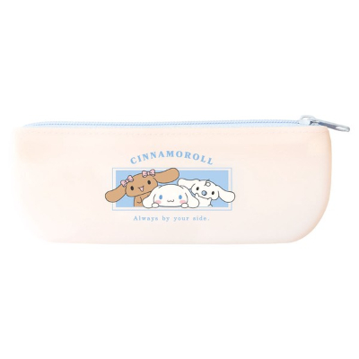 Sanrio Characters SOFUTTO Silicone Pen Pouch - Cinnamoroll (サンリオキャラクターズSOFUTTOシリコーンペンポーチ　シナモロール)