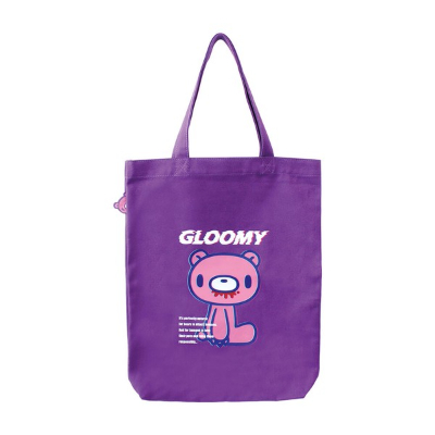 New for February: Gloomy Pyokko Tote Bag Purple - Gloomy Pyokko Tote Bag Purple (2月新発売 グルーミー ぴょこっとトートバッグ パープル - グルーミー ぴょこっとトートバッグ パープル)