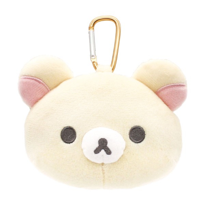 New in February: Rilakkuma Plush Zipper Mascot with Carabiner, Korilakkuma - New in February: Rilakkuma Plush Zipper Mascot with Carabiner, Korilakkuma (2月新発売 リラックマ カラビナ付きぬいぐるみファスナーマスコット コリラックマ - リラックマ カラビナ付きぬいぐるみファスナーマスコット コリラックマ 2月新発売)