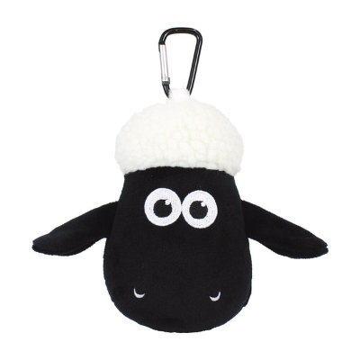 Shaun the Sheep Plush Zipper Mascot with Carabiner - Shaun (ひつじのショーン カラビナ付きぬいぐるみファスナーマスコット ショーン)