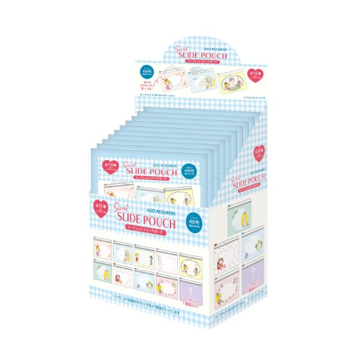 Arriving in late February Ado Mizumori Secret Slide Pouch Box of 10 - Ado Mizumori Secret Slide Pouch Box of 10 Arriving in late February (2月下旬入荷 水森亜土 シークレットスライドポーチ10個入BOX - 水森亜土 シークレットスライドポーチ10個入BOX 2月下旬入荷)