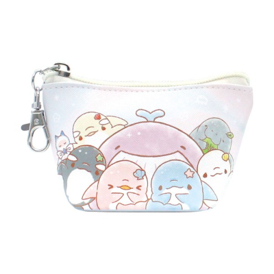 (みいるか 三角ミニポーチ 海のなかまたち)