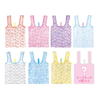 New for February: Sanrio Characters Secret Eco Bags, Packed, Box of 8 - Sanrio Characters Secret Eco Bags, Packed, Box of 8 (2月新発売 サンリオキャラクターズ シークレットエコバッグ ぎゅうぎゅう/8個入BOX - サンリオキャラクターズ シークレットエコバッグ ぎゅうぎゅう/8個入BOX) - Image 3