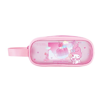 New for February: Sanrio Characters Matte Clear Pouch with Handle, Jiggly Jelly/My Melody - Sanrio Characters Matte Clear Pouch with Handle, Jiggly Jelly/My Melody (2月新発売 サンリオキャラクターズ ハンドル付きマットクリアポーチ ジグリーゼリー/マイメロディ - サンリオキャラクターズ ハンドル付きマットクリアポーチ ジグリーゼリー/マイメロディ)