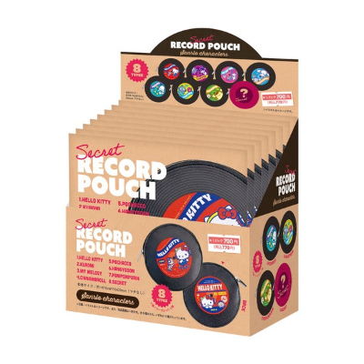 New for February: Sanrio Characters Secret Record Pouches (Box of 8) - Sanrio Characters Secret Record Pouches (Box of 8) (2月新発売 サンリオキャラクターズ シークレットレコードポーチ 8個入BOX - サンリオキャラクターズ シークレットレコードポーチ 8個入BOX)