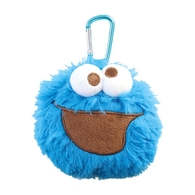 New for February: Sesame Street Plush Zipper Mascot with Carabiner Cookie - Sesame Street Plush Zipper Mascot with Carabiner Cookie (2月新発売 セサミストリート カラビナ付きぬいぐるみファスナーマスコット クッキー - セサミストリート カラビナ付きぬいぐるみファスナーマスコット クッキー)